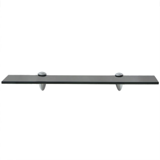 Étagère Murale Verre 8 Mm Noir