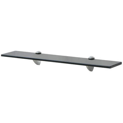Étagère Murale Verre 8 Mm Noir
