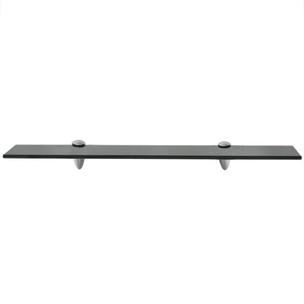 Étagère Murale Verre 8 Mm Noir