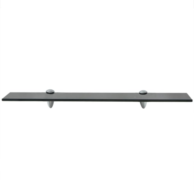Étagère Murale Verre 8 Mm Noir