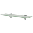 Étagère Murale Verre 8 Mm Blanc