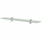 Étagère Murale Verre 8 Mm Blanc