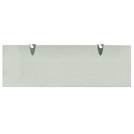 Étagère Murale Verre 8 Mm Blanc