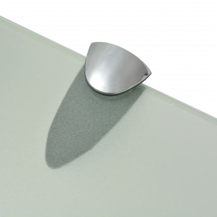 Étagère Murale Verre 8 Mm Blanc