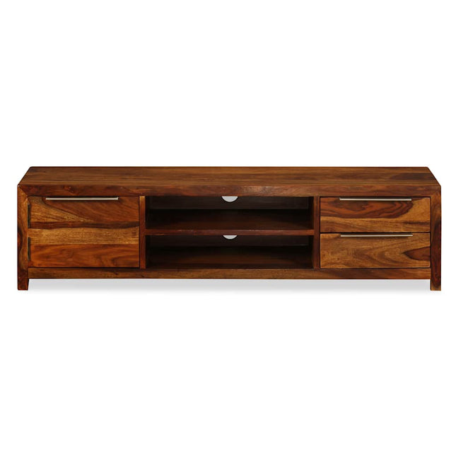 Meuble Tv Bois Massif 120X30X30 Cm