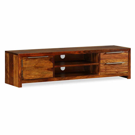 Meuble Tv Bois Massif 120X30X30 Cm