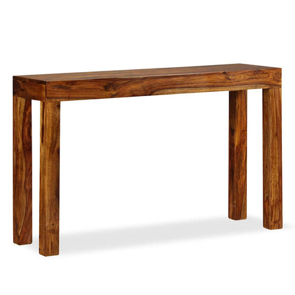 Table Console Bois Massif 120X35X75 Cm