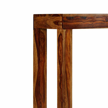 Table Console Bois Massif 120X35X75 Cm