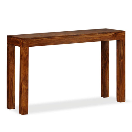 Table Console Bois Massif 120X35X75 Cm