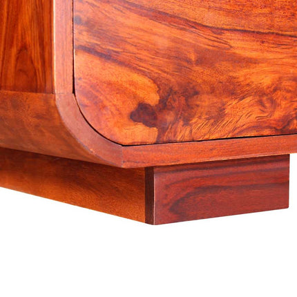 Table Basse Bois Massif 90X40X35 Cm