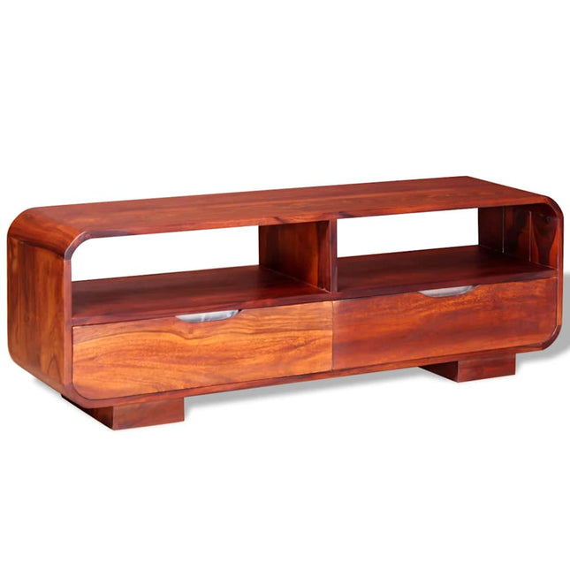 Meuble Tv Bois Massif 116X30X40 Cm