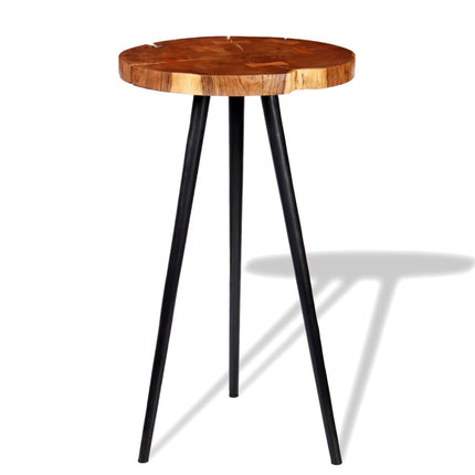 Table De Bar Bois D'acacia Massif (55-60)X110 Cm