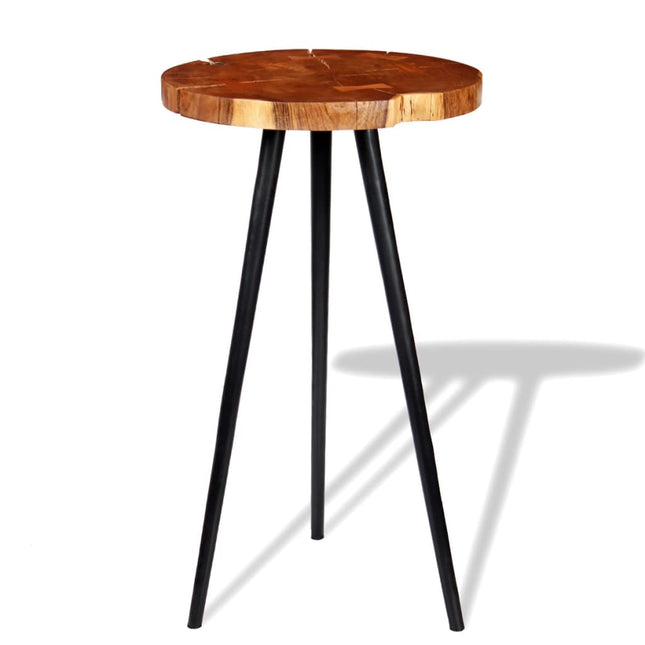 Table De Bar Bois D'acacia Massif (55-60)X110 Cm