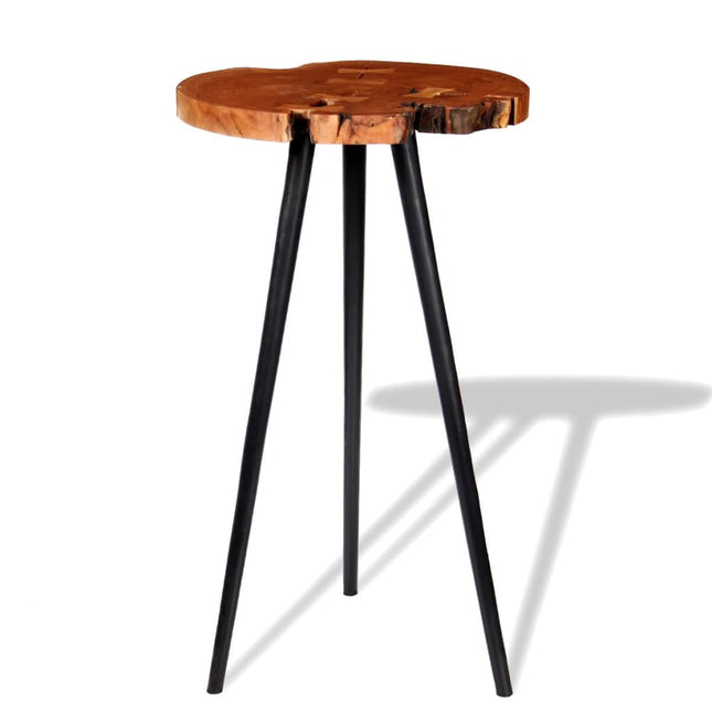 Table De Bar Bois D'acacia Massif (55-60)X110 Cm