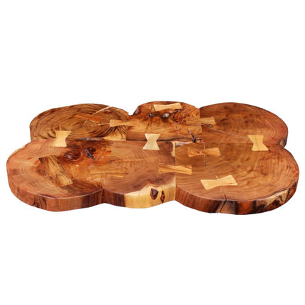 Table De Bar Bois D'acacia Massif 90X60X110 Cm