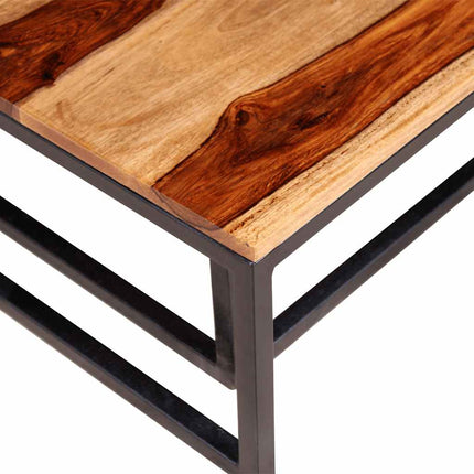 Ensemble De Table Basse Gigogne 2 Pcs Bois Massif