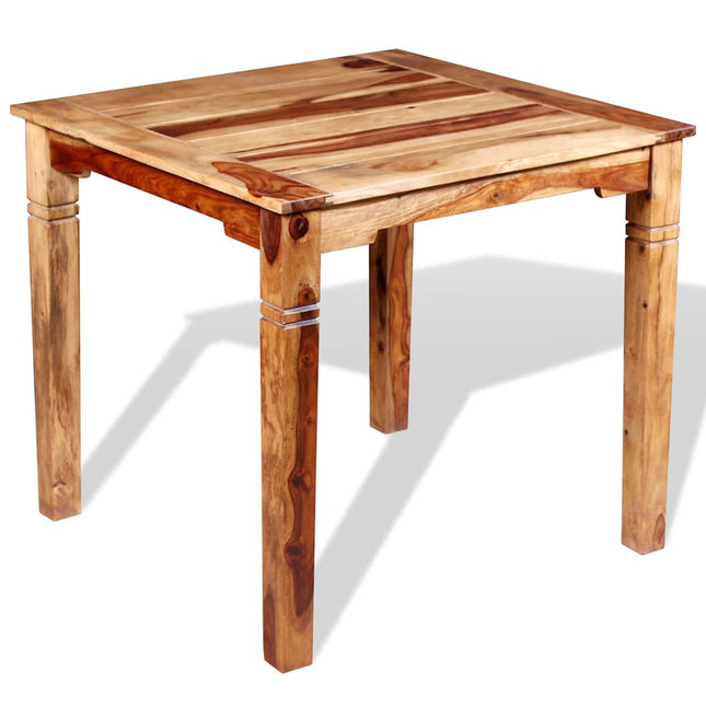 Table À Manger Bois Massif 82X80X76 Cm