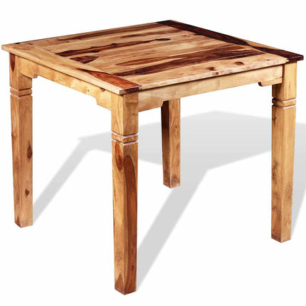 Table À Manger Bois Massif 82X80X76 Cm