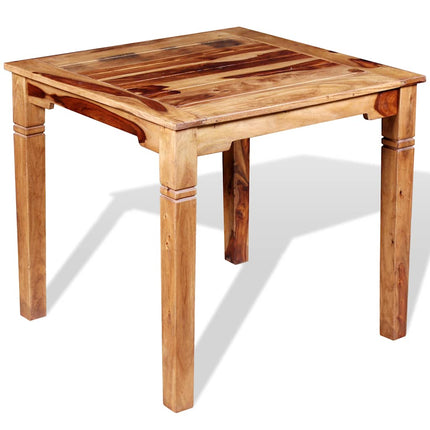Table À Manger Bois Massif 82X80X76 Cm