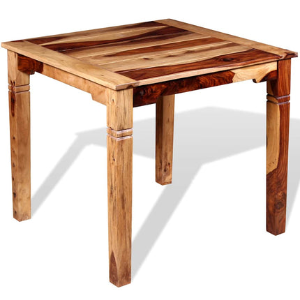 Table À Manger Bois Massif 82X80X76 Cm