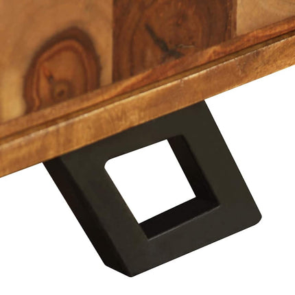 Meuble Tv Bois Massif 120X30X40 Cm