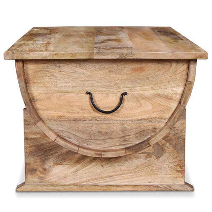 Table Basse Bois De Manguier Massif 88X50X40 Cm