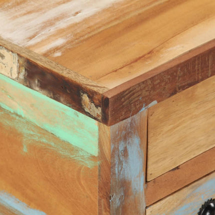 Table Basse Bois De Récupération 70 X 70 X 38 Cm