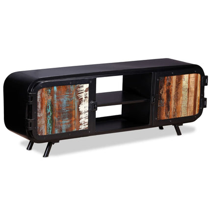 Meuble Tv Bois De Récupération 120 X 30 X 45 Cm