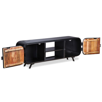 Meuble Tv Bois De Récupération 120 X 30 X 45 Cm