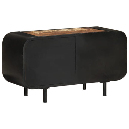 Meuble Tv Bois De Récupération 90X30X48 Cm