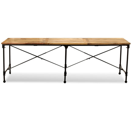 Table À Manger Bois De Manguier Massif 240 Cm