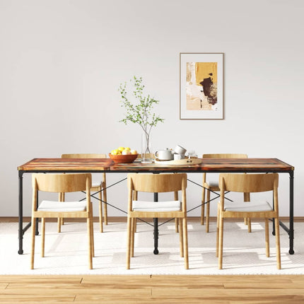 Table À Manger Bois De Manguier Massif 240 Cm