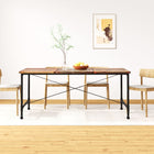 Table À Manger Bois De Manguier Massif 240 Cm
