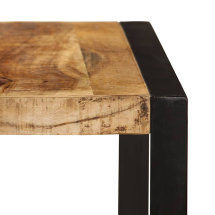 Table À Manger Bois De Manguier Brut