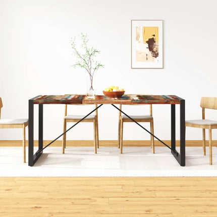 Table À Manger Bois De Manguier Brut