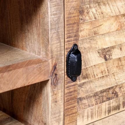 Meuble Tv Bois De Manguier Massif 120X30X50 Cm