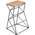 Tabouret De Bar Bois De Manguier Massif