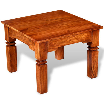 Table Basse Bois Massif 60X60X45 Cm