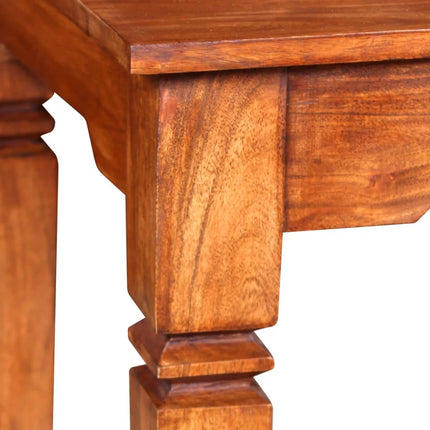 Table Basse Bois Massif 60X60X45 Cm