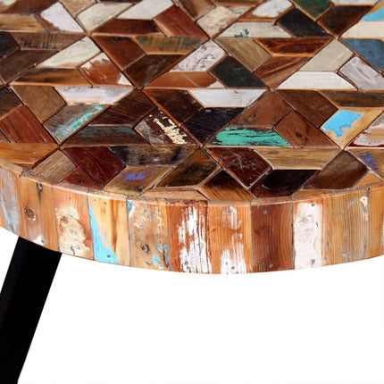 Ensemble De Table Basse 3 Pièces Bois De Récupération Massif