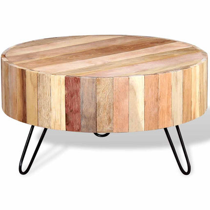 Table Basse Bois De Récupération Massif