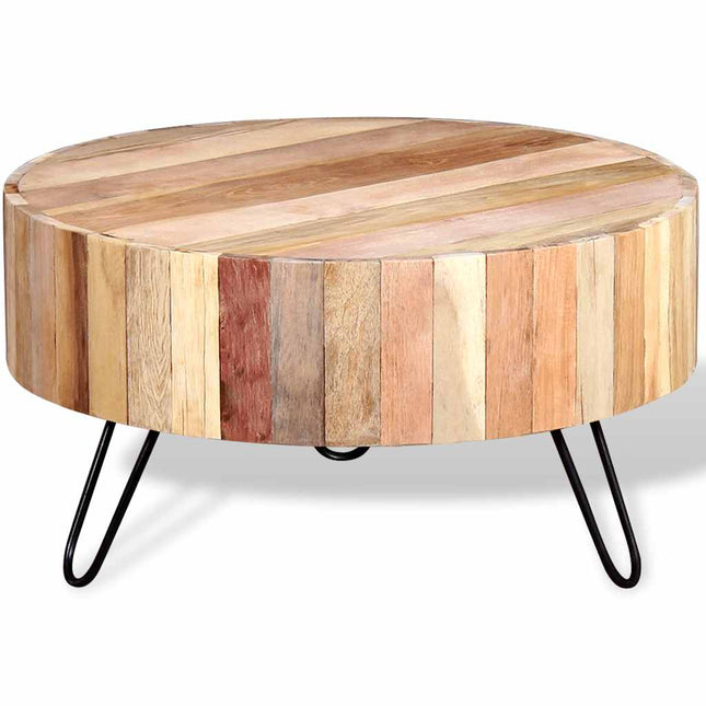 Table Basse Bois De Récupération Massif