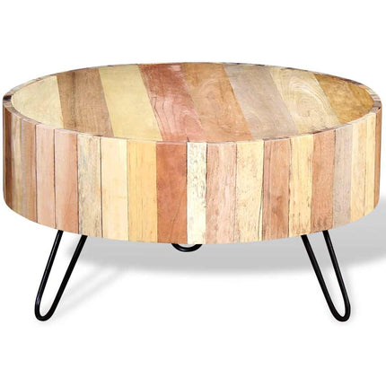 Table Basse Bois De Récupération Massif