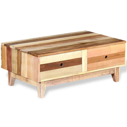 Table Basse Bois De Récupération Massif