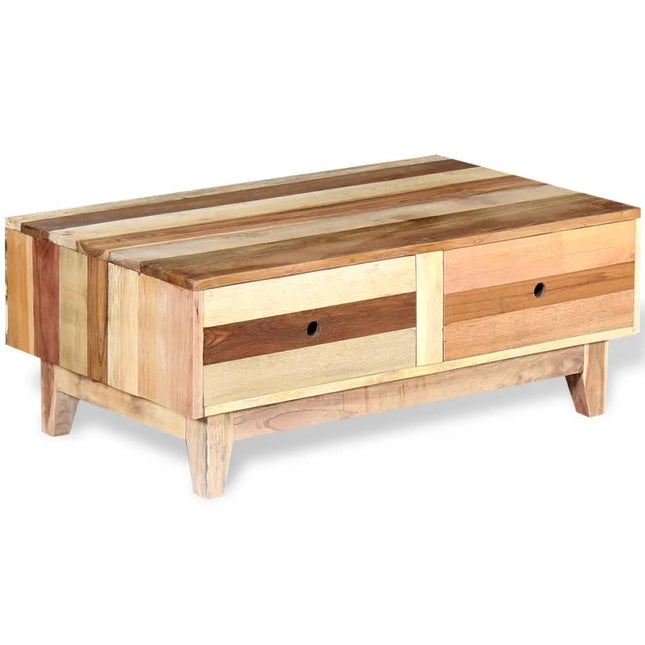 Table Basse Bois De Récupération Massif