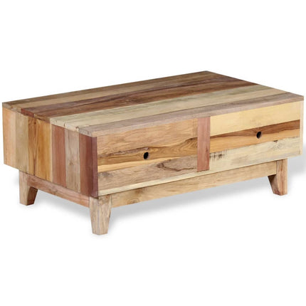 Table Basse Bois De Récupération Massif
