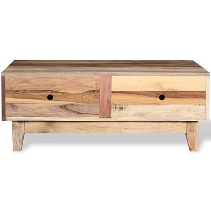 Table Basse Bois De Récupération Massif