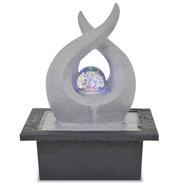 Fontaine D'intérieur Avec Lampe Led Polyrésine