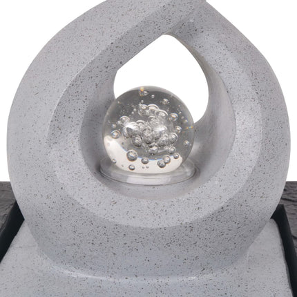 Fontaine D'intérieur Avec Lampe Led Polyrésine