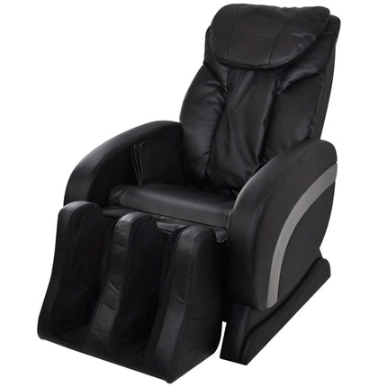 Fauteuil De Massage Noir Similicuir